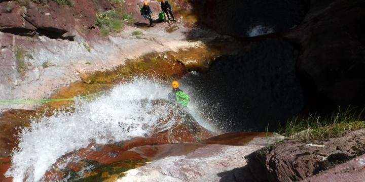 Canyoning dans le Vallon de Challandre le 28 mai 2016