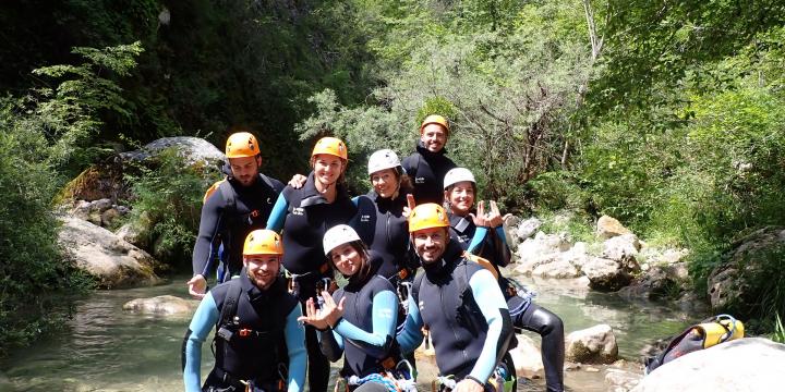 Canyon du Gours du Ray le 1er juillet