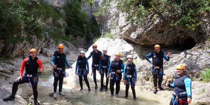 Canyon du Haut Jabron le 18 juillet 