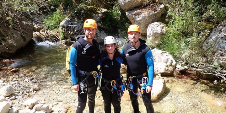 Canyon du Gours du Ray le 25 juillet