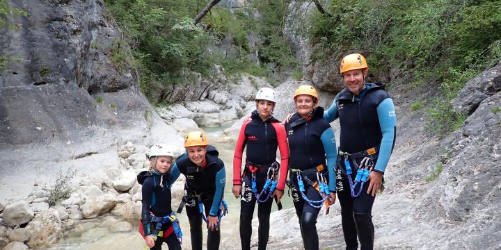 Canyon du Haut Jabron le 19 juillet