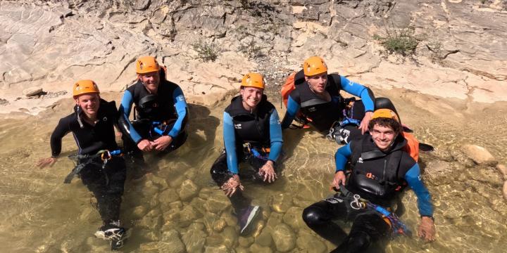Canyon du Riolan du 14 juillet avec Niko