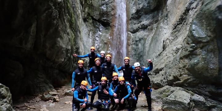 Canyon de l'Imberguet le 08 mai