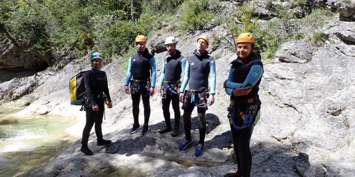 Canyon du Haut Jabron le 25 mai