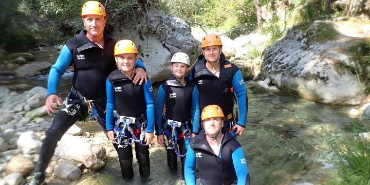 Canyon du gours du Ray le 18 Aout avec Niko
