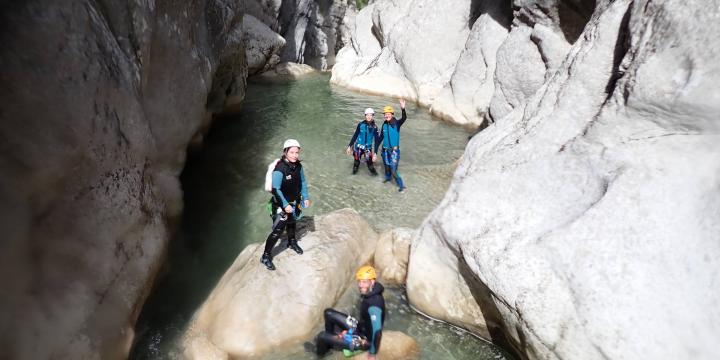Canyon de Saint Auban le 04 aout