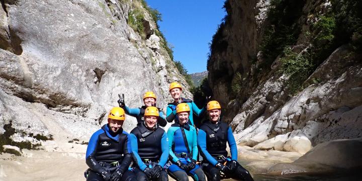 Canyon de Saint Auban le 29 août 