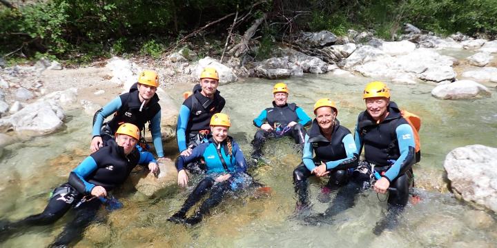 Canyon d'Aiglun le 29 juillet