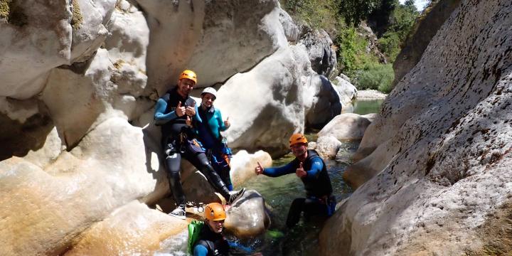 Canyon du Gours du Ray le 21 juillet