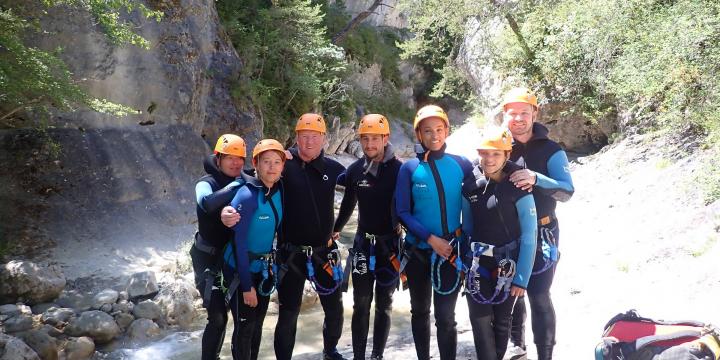 Canyon du Haut Jabron du 10 juillet