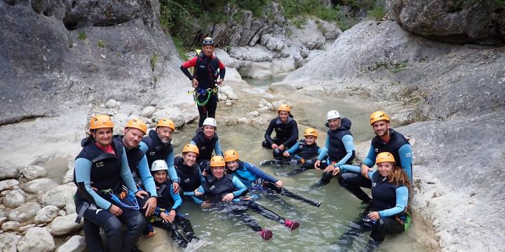 Canyon du Haut Jabron le 13 juillet