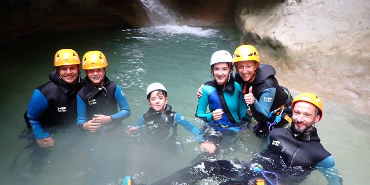 Canyon du Haut Jabron le 15 juillet