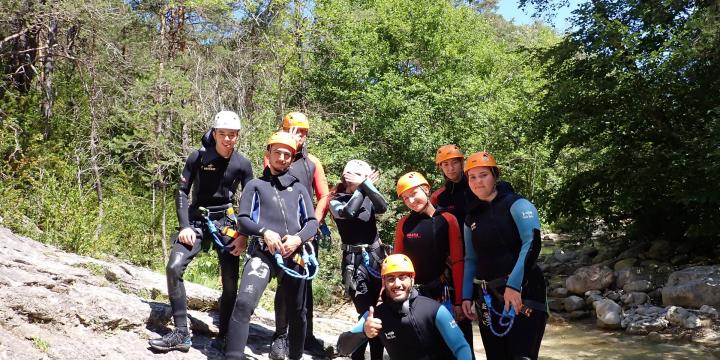 Canyon du Haut Jabron le 18 juillet 