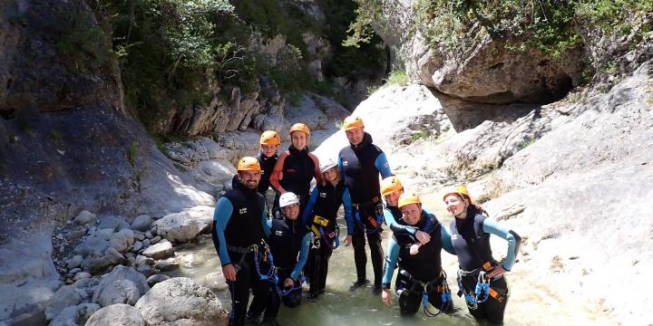 Canyon du Haut Jabron le 24 juillet