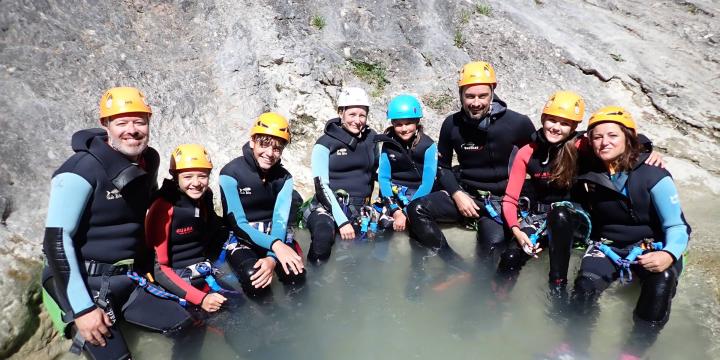 Canyon du Haut Jabron le 28 juillet
