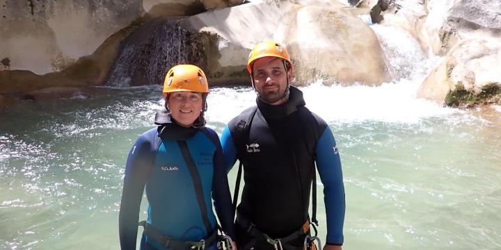Canyon du Saint Auban du 11 juillet avec Niko