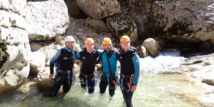 Canyon de Saint Auban le 21 juillet avec Niko