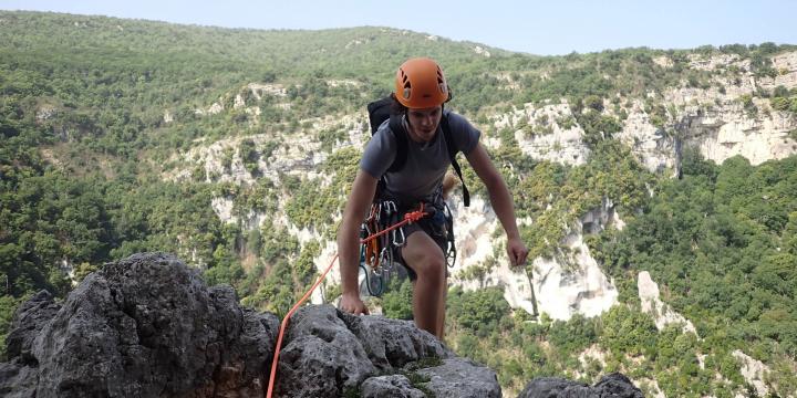 Grande voie "L'arête du belvédère"
