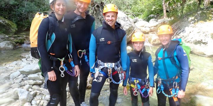 Canyon du Gours du Ray du 22 juin avec Niko