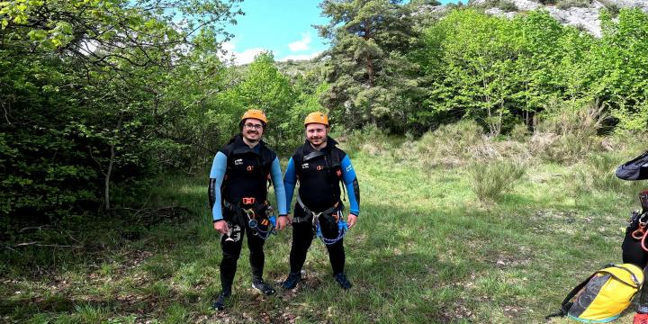 Canyon du Riou le 08 mai