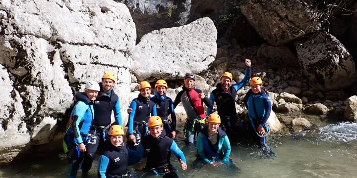 Canyon de Saint Auban le 07 septembre