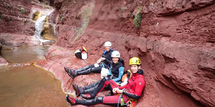 Canyon de Challandre le 25 juillet
