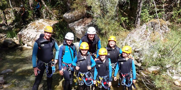 Canyon du Gours du Ray le 27 juillet