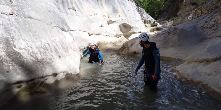 Canyon du Haut Jabron le 10 juin