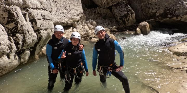 Canyon du Saint Auban du 05 Juin 