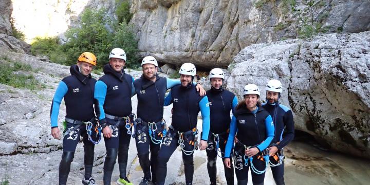 Canyon de Saint Auban le 19 juin