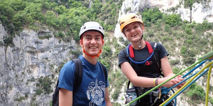 Grande voie l'arête du belvédère le 08 mai
