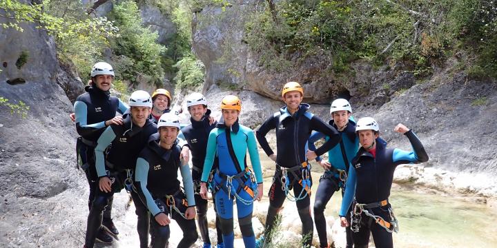 Canyon du Haut Jabron le 15 mai