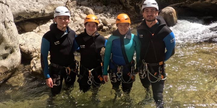 Le canyon de St Auban le 24 mai