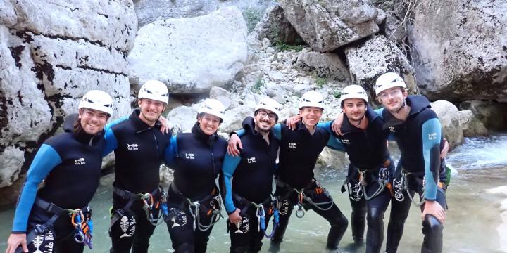 Canyon de saint Auban le 04 septembre