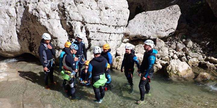 Canyon de Saint Auban le 06 septembre