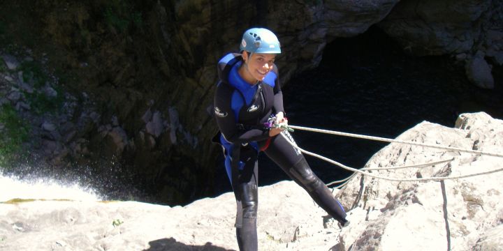 Canyon du torrent de la Lance