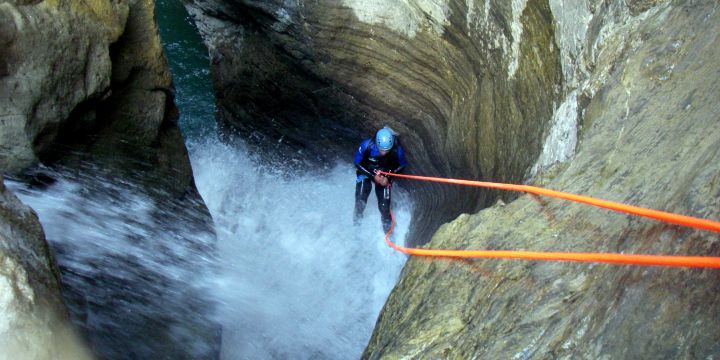 Canyon du torrent de la Lance