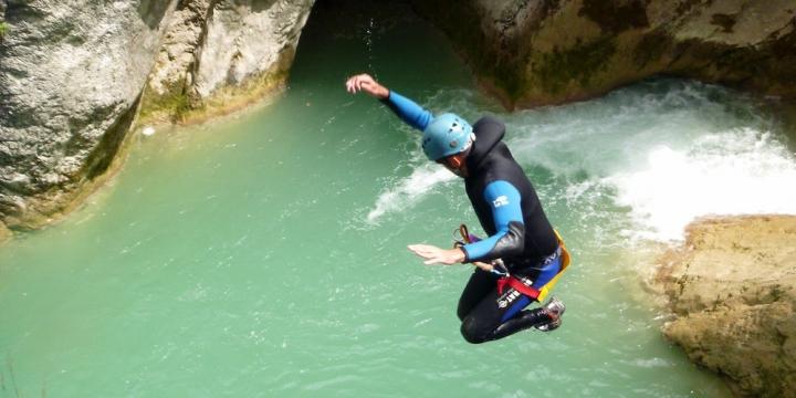 Canyon de Saint Auban