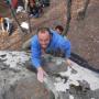 escalade sur les blocs d'Annot-1