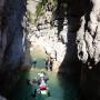 Canyon de Saint Auban le 13 aout avec caro-33