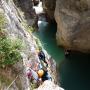 Canyon de Saint Auban le 13 aout avec caro-97