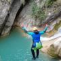 Canyon de Saint Auban le 13 aout avec caro-100