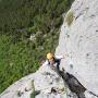 Grande voie escalade 