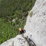 Grande voie escalade 