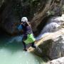Canyon de ST Auban le 24 08-69