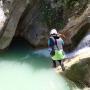 Canyon de ST Auban le 24 08-74