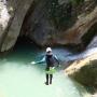 Canyon de ST Auban le 24 08-79