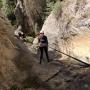 Parcours aventure du canyon de Main morte 21 04-2