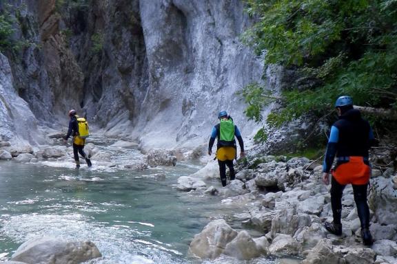 Canyoning - Canyon d'Aiglun