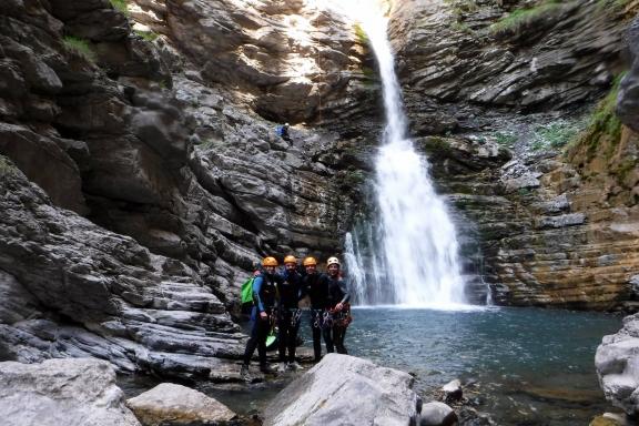 Canyoning - Canyon de la cascade de la Lance